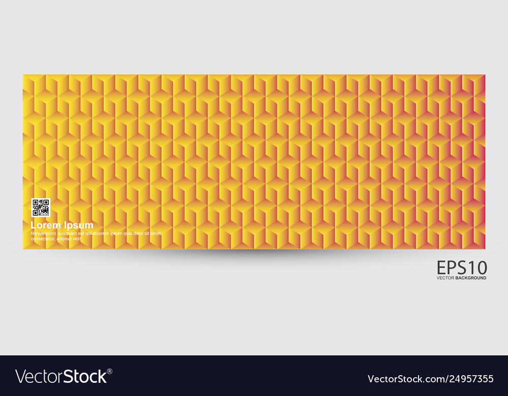 Abstract geometric colorful pattern background vector image Abstract geometric colorful pattern background