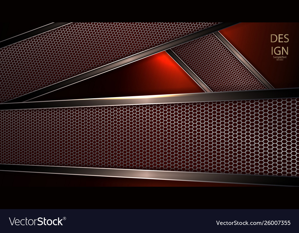 Abstract red background with textural light frames