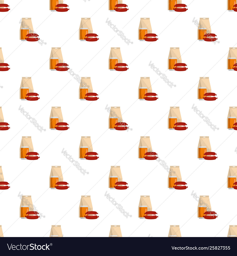 Dinner pattern seamless Royalty Free Vector Image