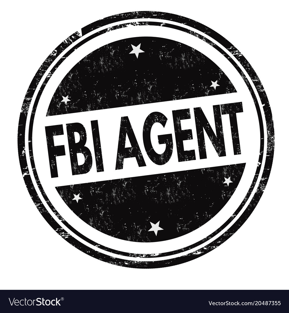 FBI Grunge Gummistempel