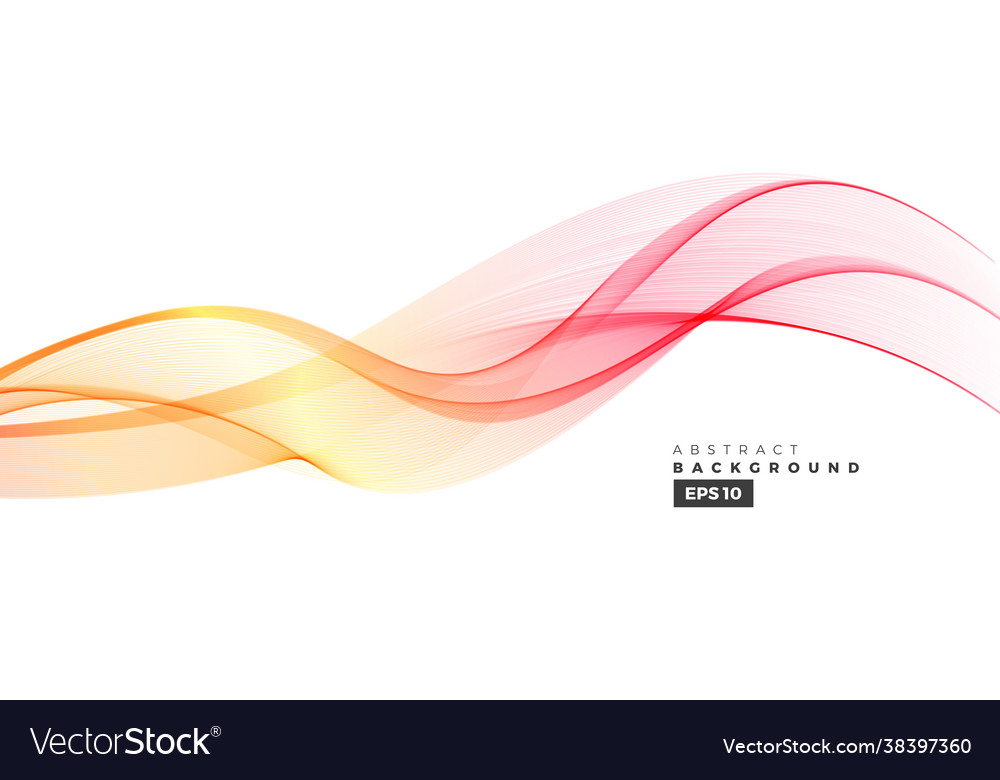 Abstract colorful line wave background
