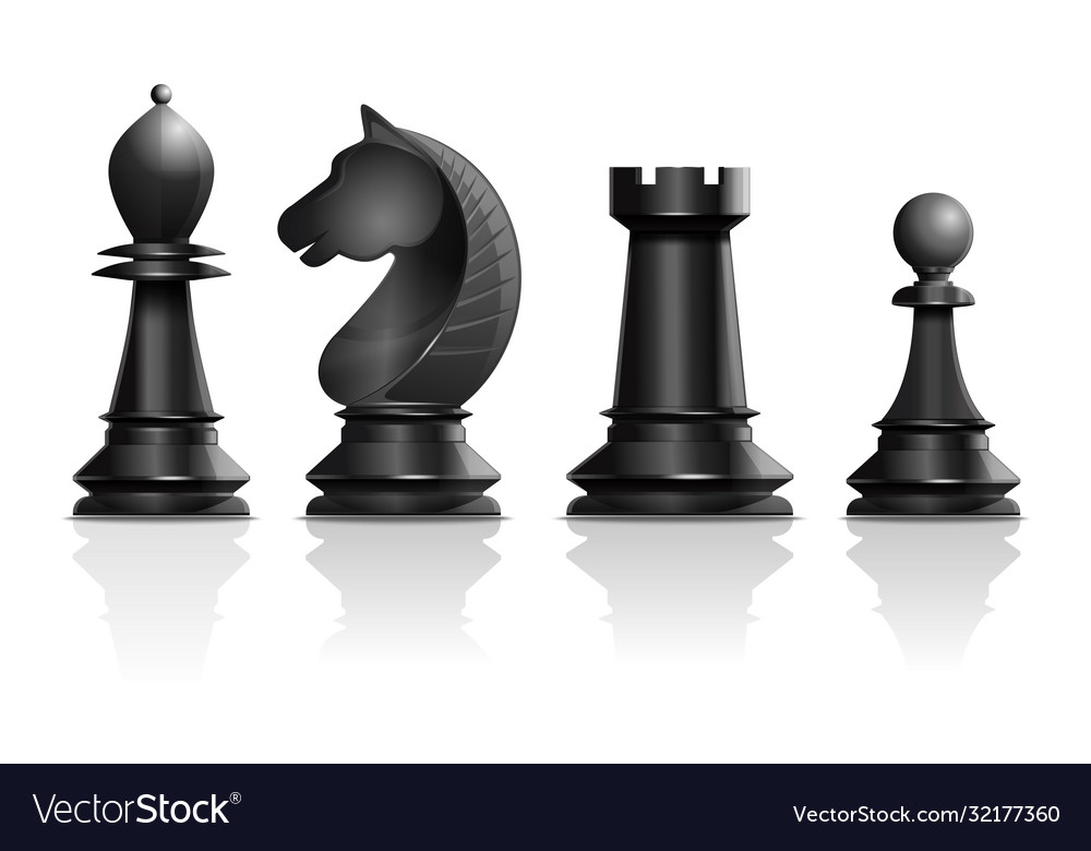 Chess board with piece setup flat clip art. Vector illustration of pawn,  knight, queen, bishop, horse, rook. Wooden chessboard icon Stock Vector by  ©Sir.Vector 400046036