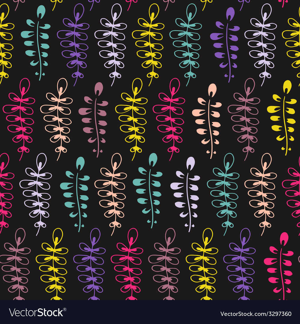 Botanical Leaf Seamless Pattern