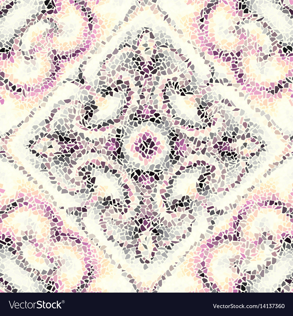 Seamless mosaic pattern