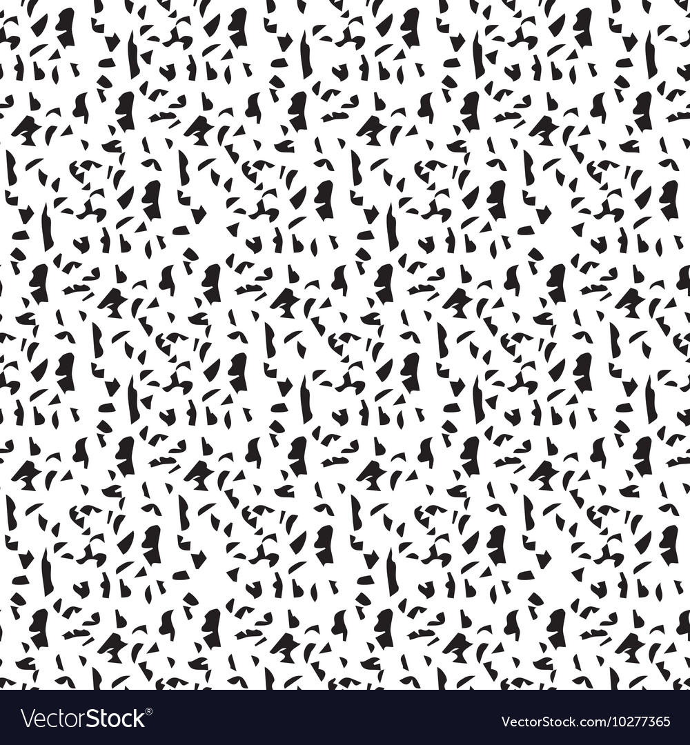 Abstract seamless pattern of color scatter pieces