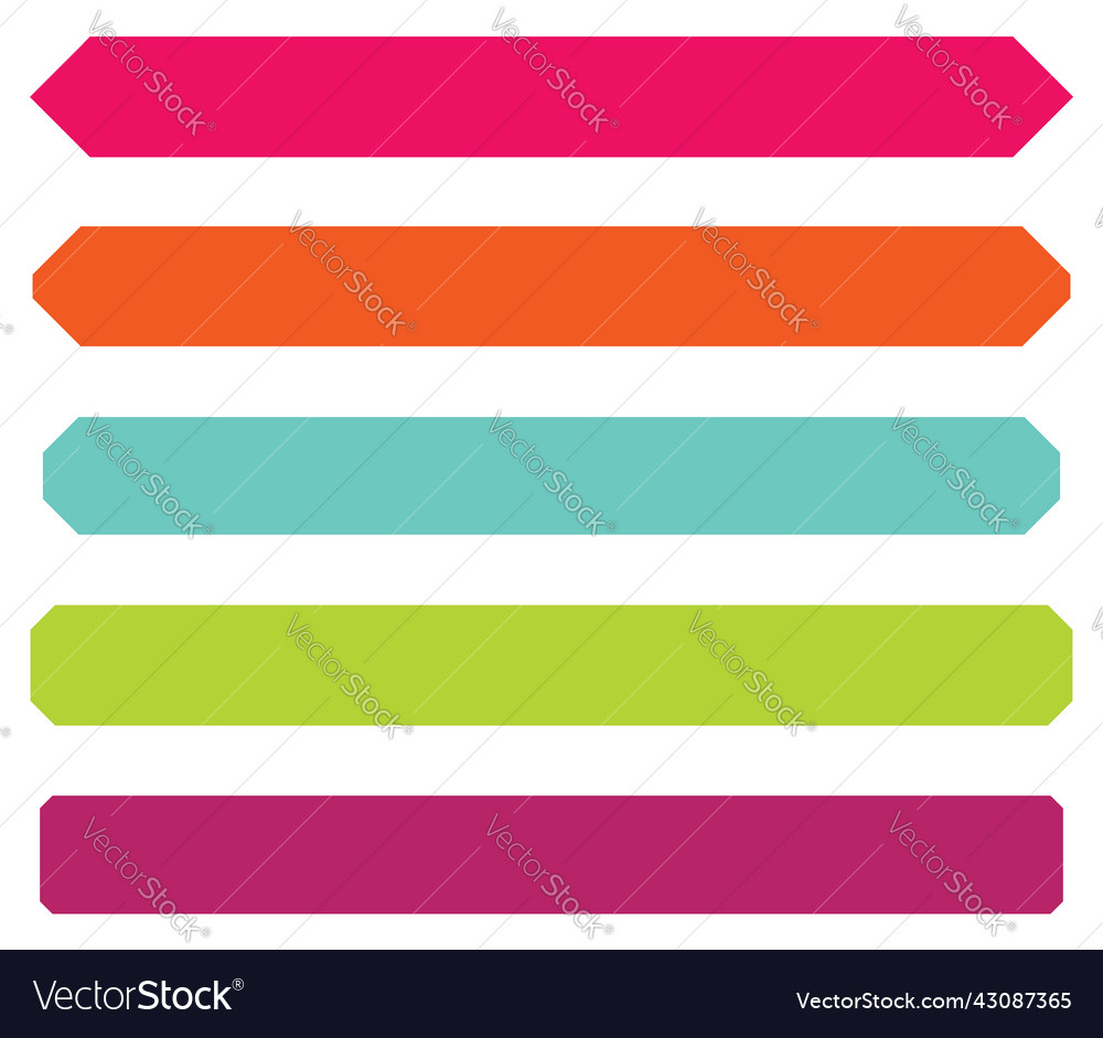 Button banner empty shape element