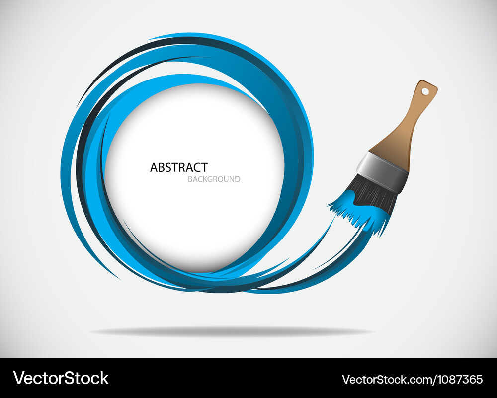 Paint brush Royalty Free Vector Image - VectorStock