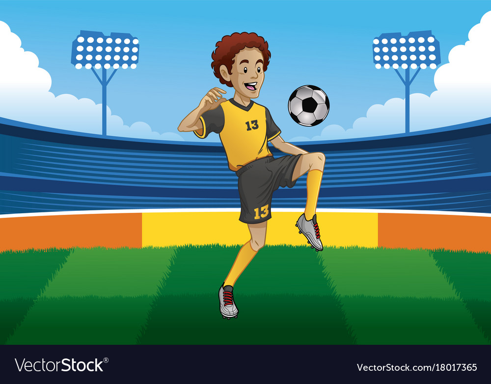 juggling a soccer ball for beginners