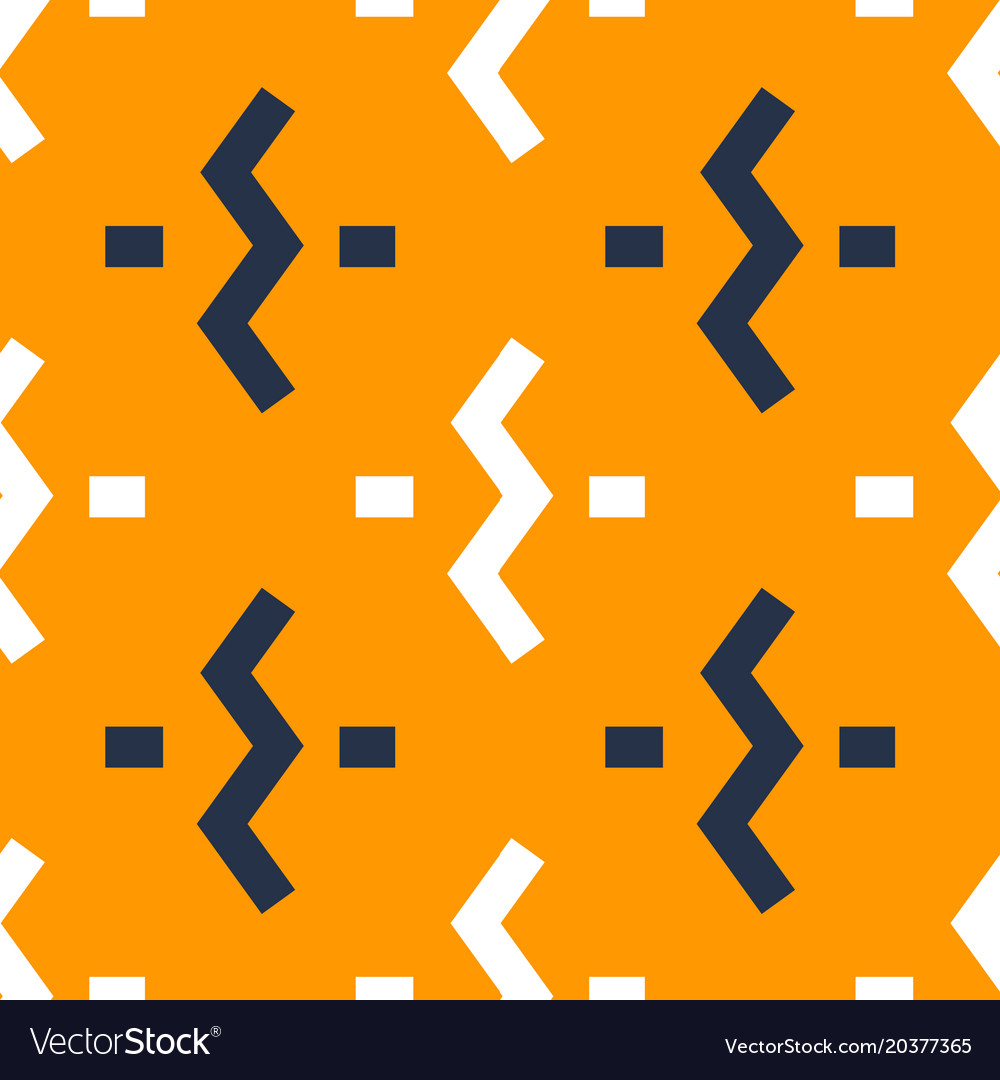 Zig zag link seamless pattern