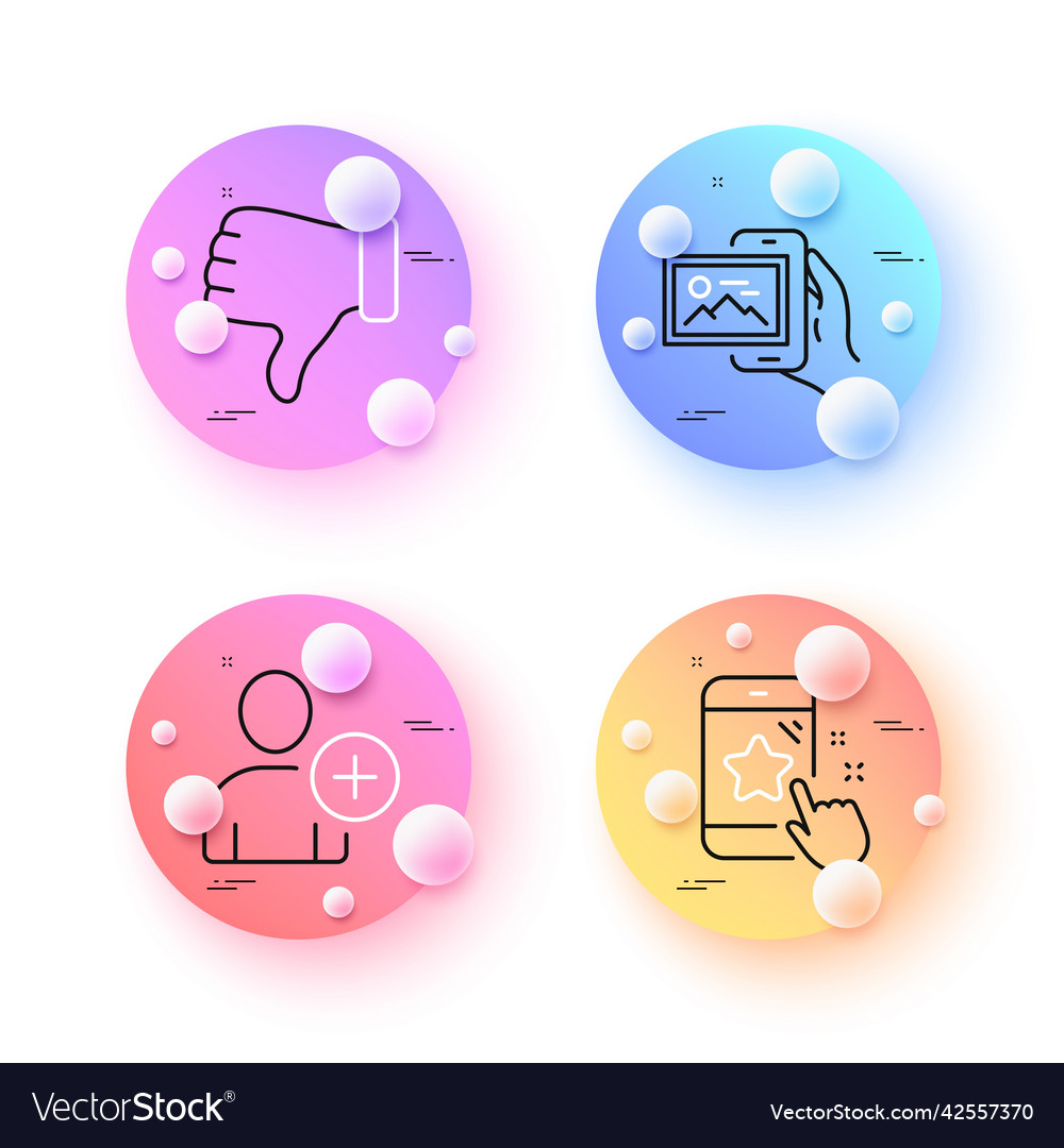 Add user star rating and image album minimal line