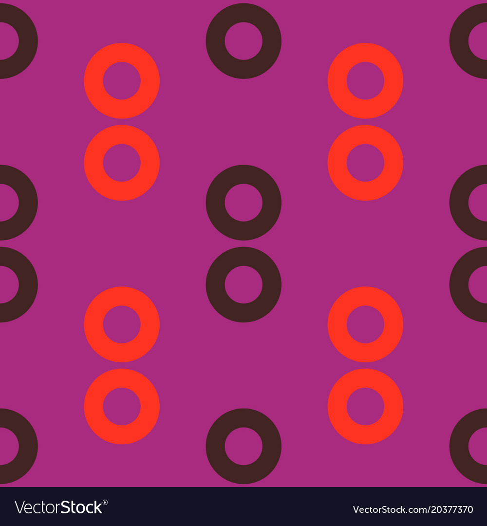 Circular connection seamless pattern