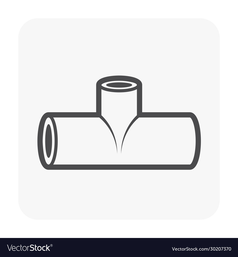 Pipe fitting part Vector Image Pipe fitting part