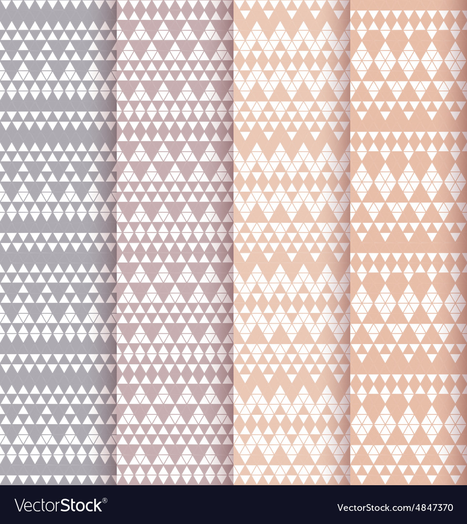 Set of four patterns