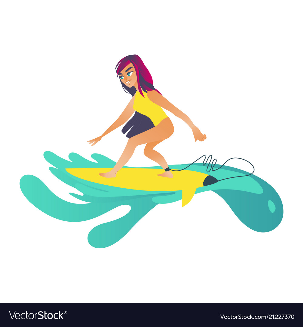 Summertime sea and ocean activity - young girl