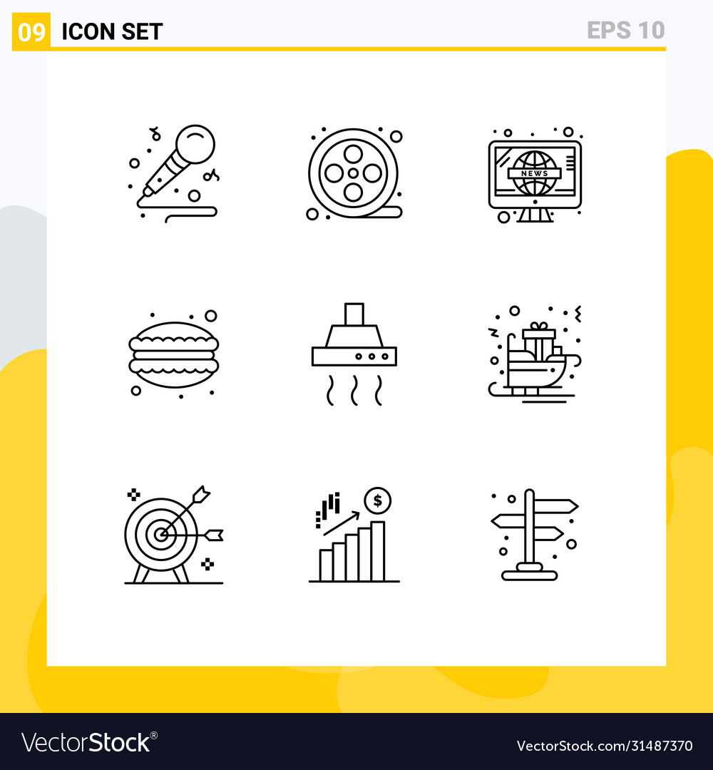 User interface pack 9 basic outlines