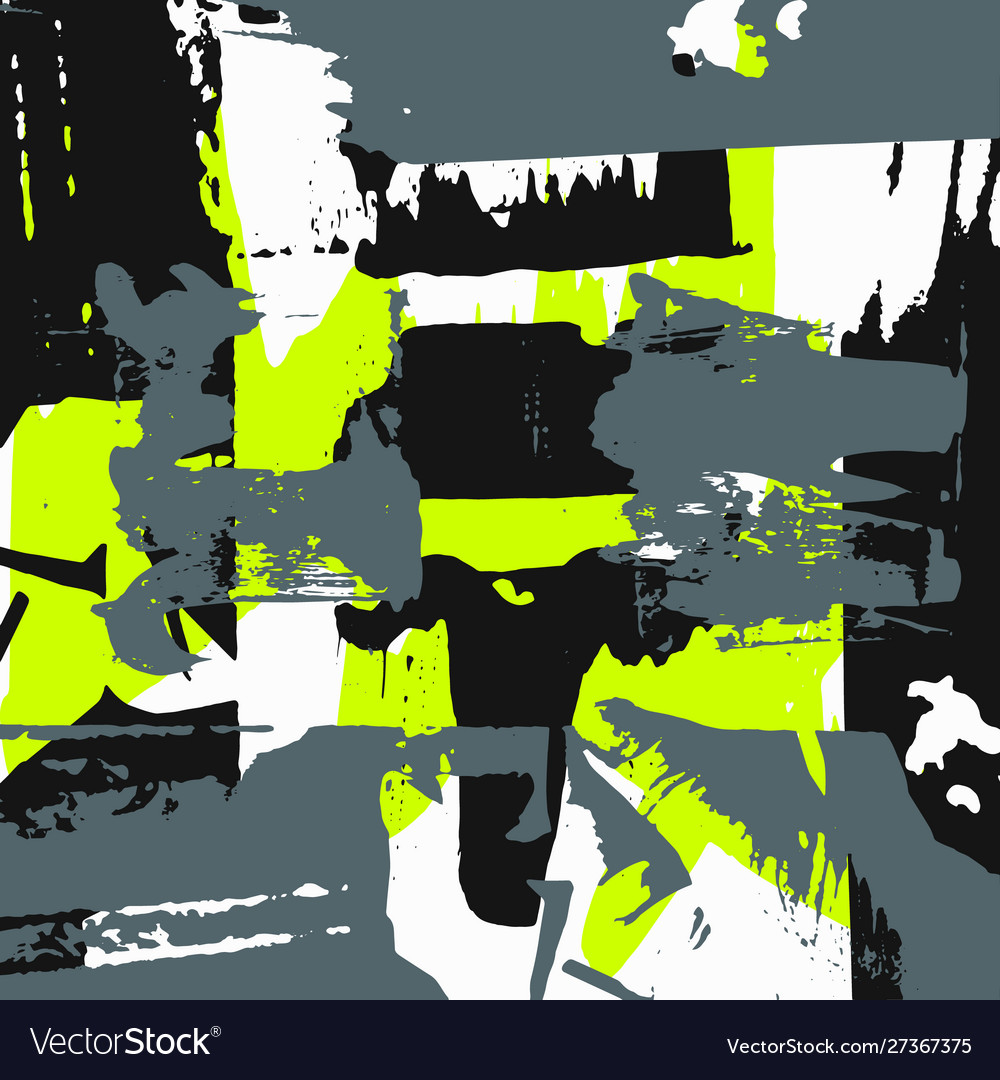 Abstract color pattern in graffiti style quality Vector Image Abstract color pattern in graffiti style quality