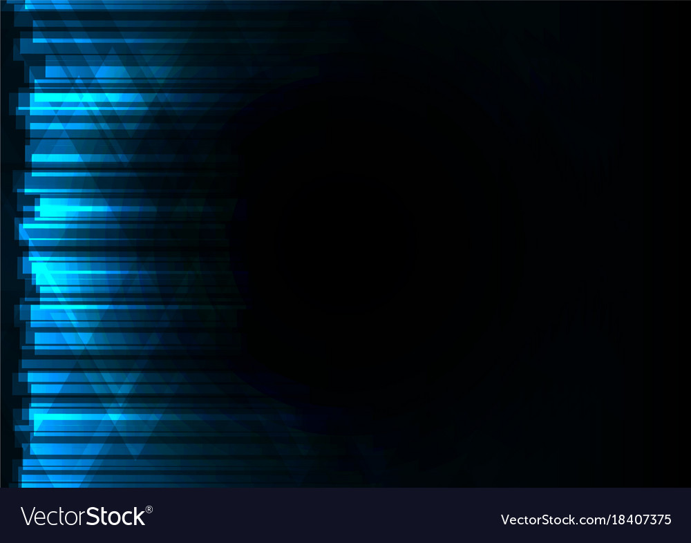 Blue triangle and line bar abstract background