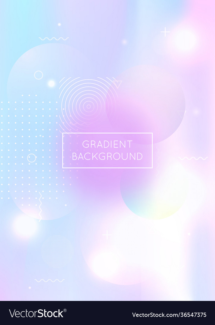 Dynamic shape background with liquid fluid