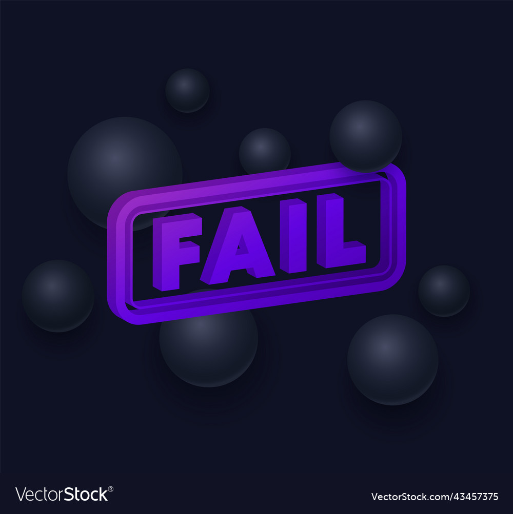 Fail in 3d style