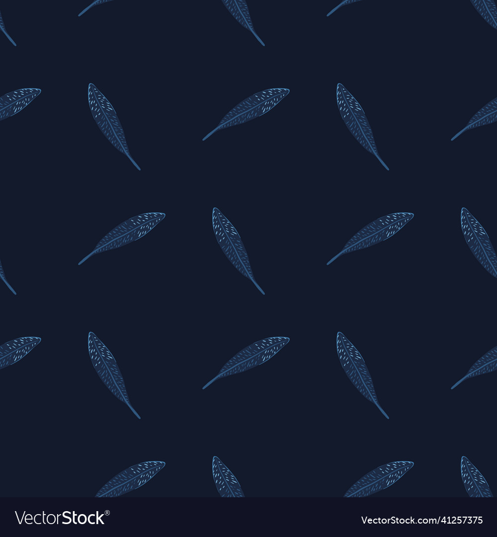 Feathers seamless pattern background feather