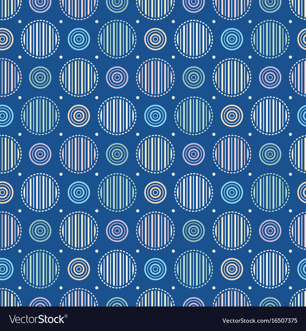 Geometric seamless pattern
