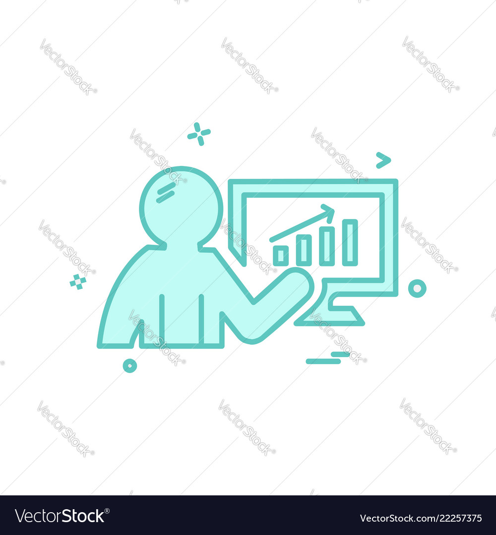 Graph icon design