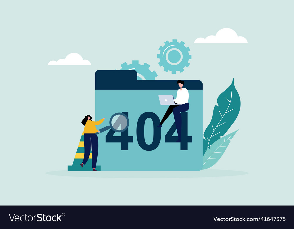 Page not found metaphor error 404