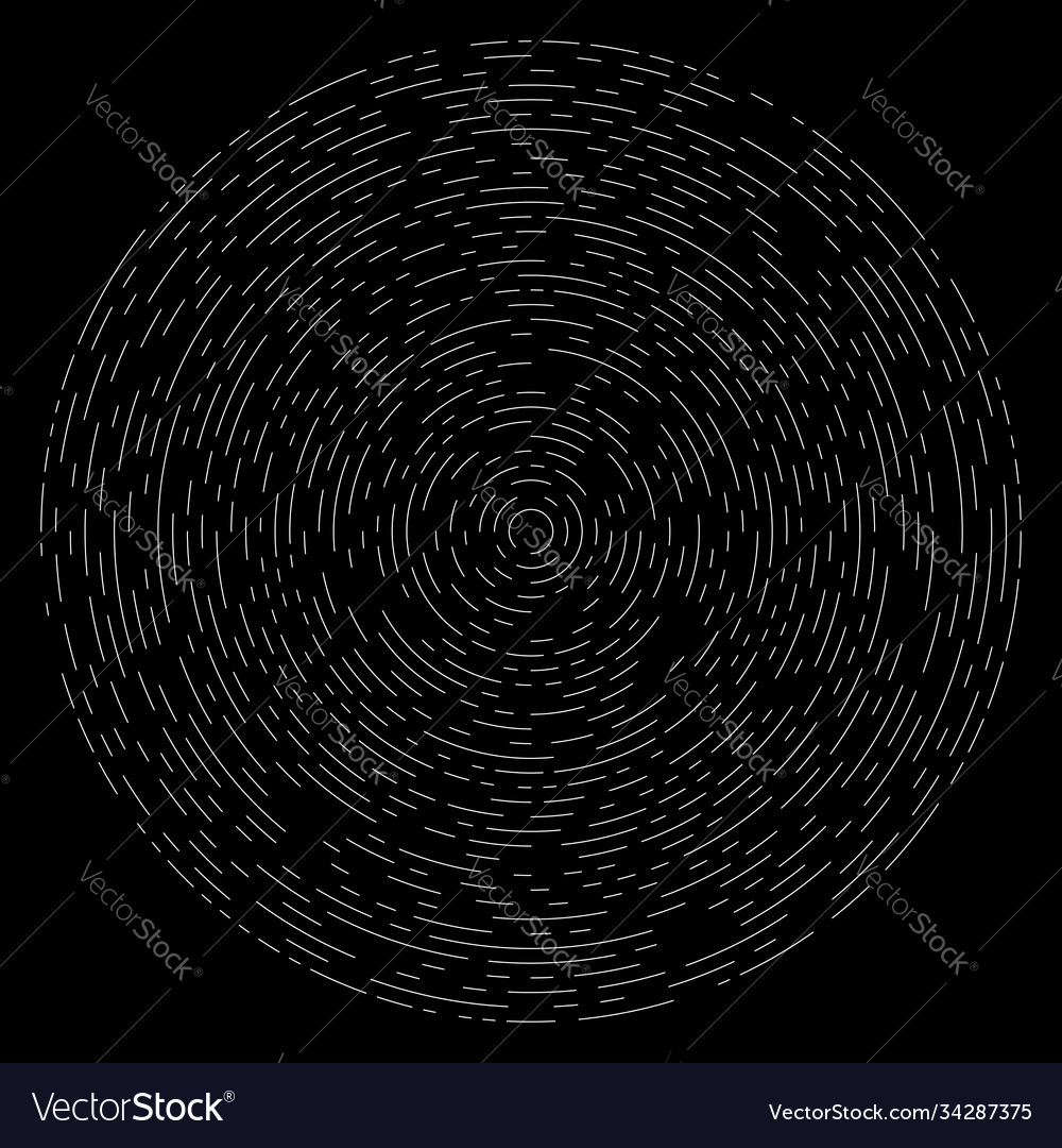 Radial radiating lines abstract burst element vector image Radial radiating lines abstract burst element