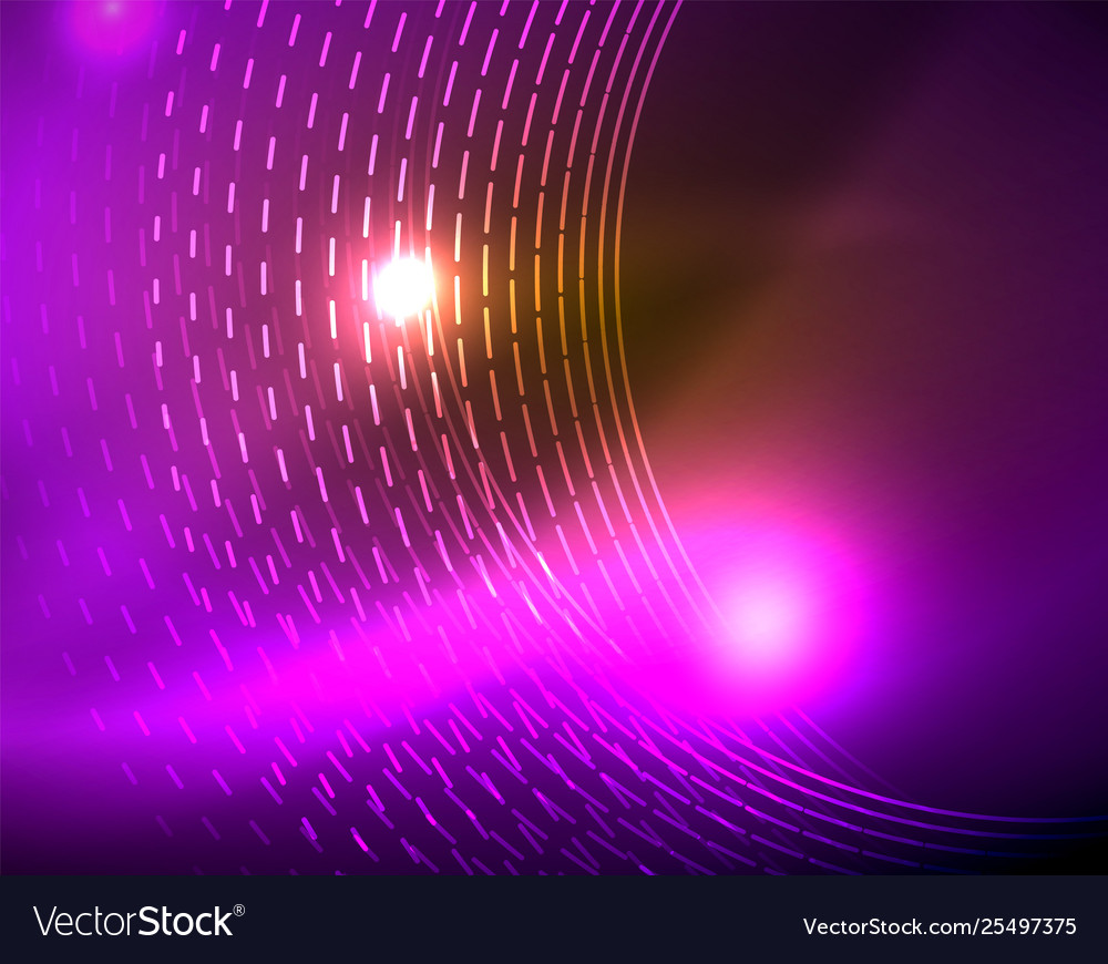 Shiny circles glowing abstract background