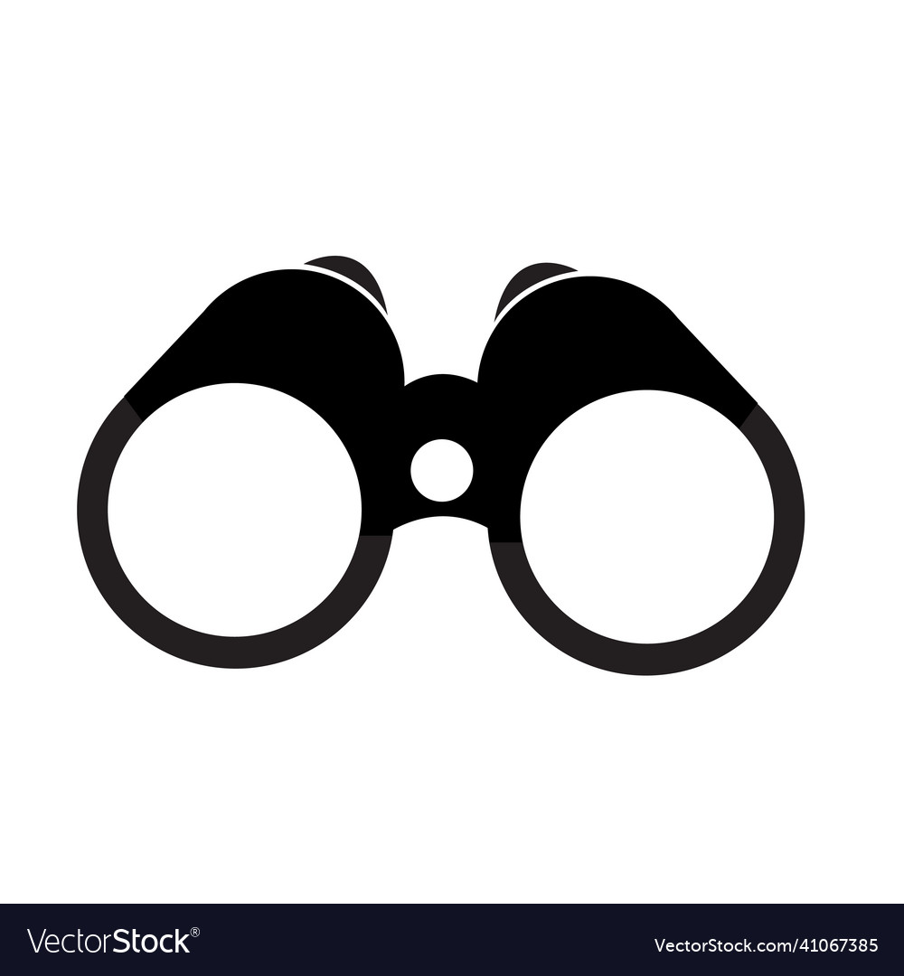 Binoculars icon Royalty Free Vector Image - VectorStock