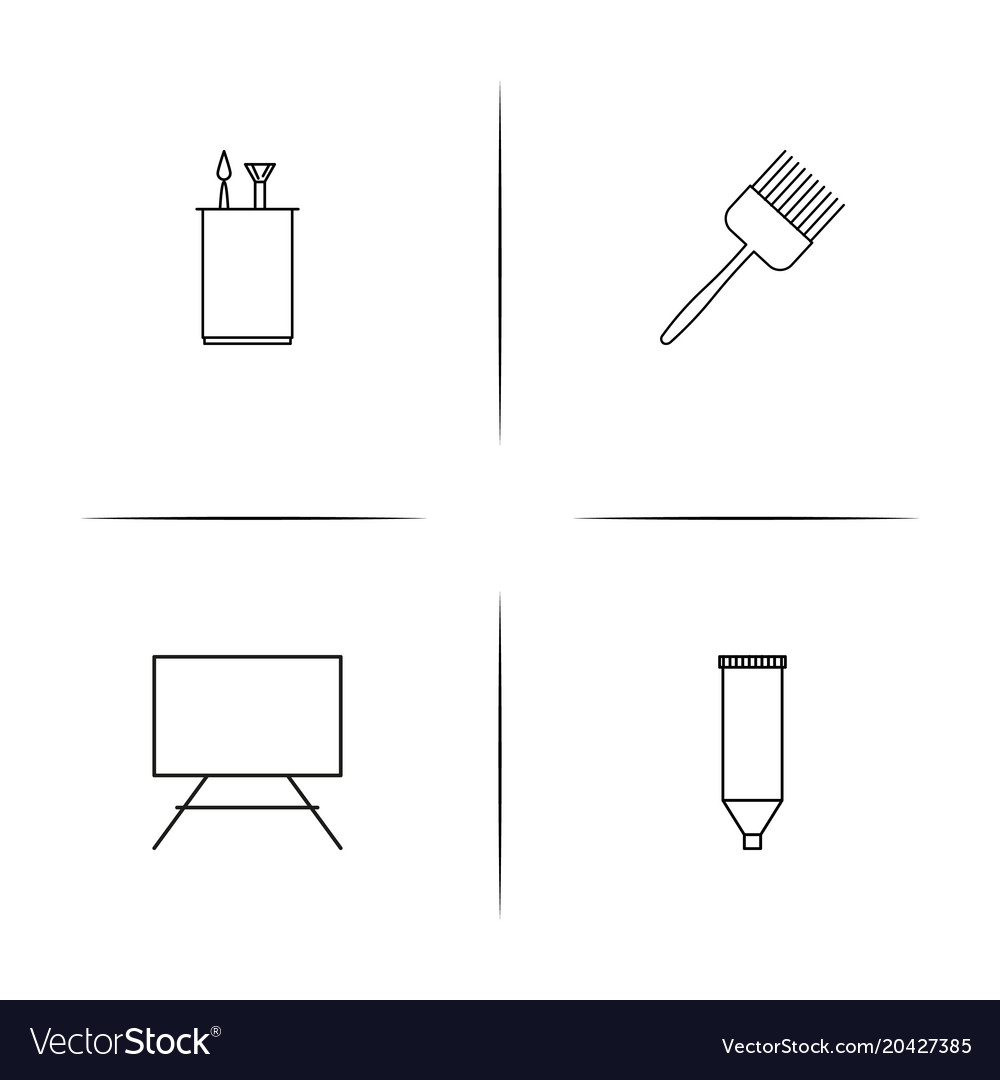 Creative process and design simple linear icon