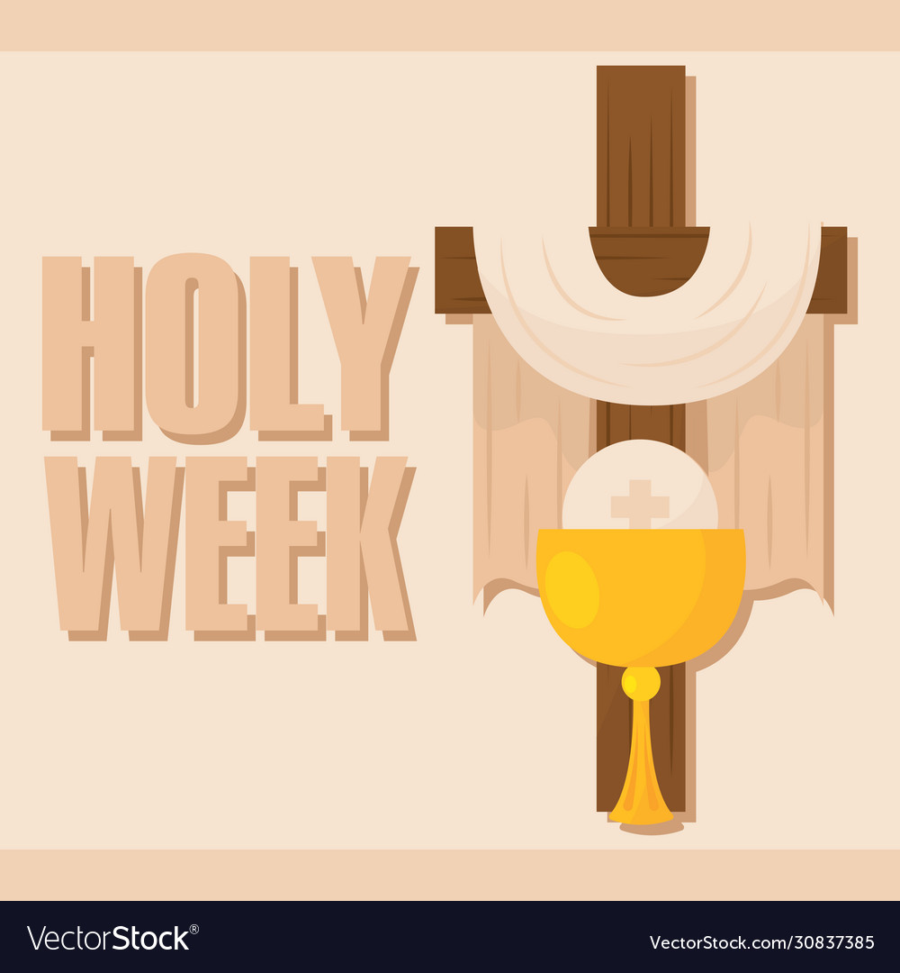 Holy week poster