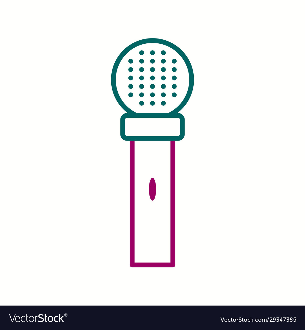 Unique interviewing line icon