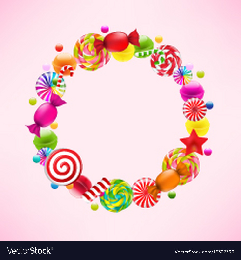 Candy ball Royalty Free Vector Image - VectorStock