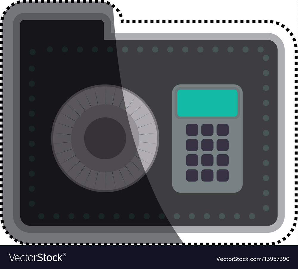 Folder password keypad security