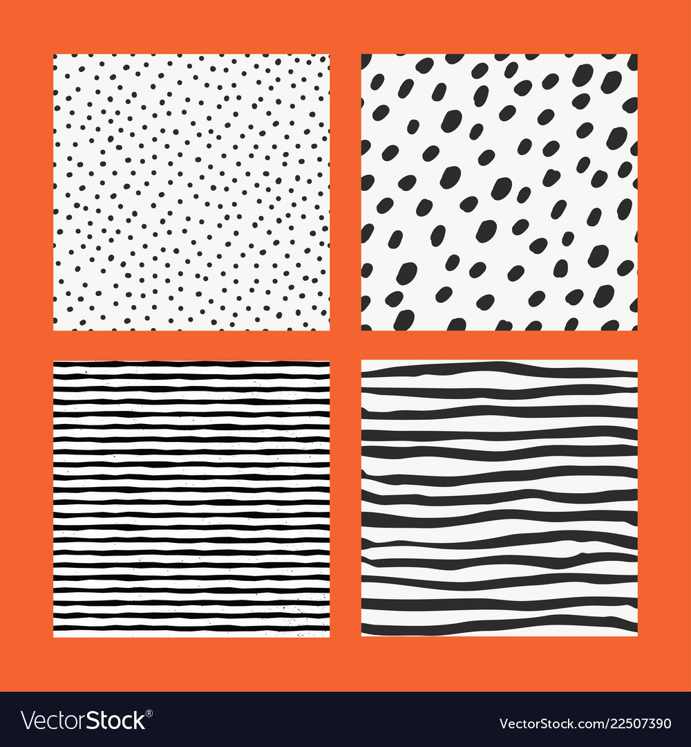 Hand-Drawn Pattern Elements