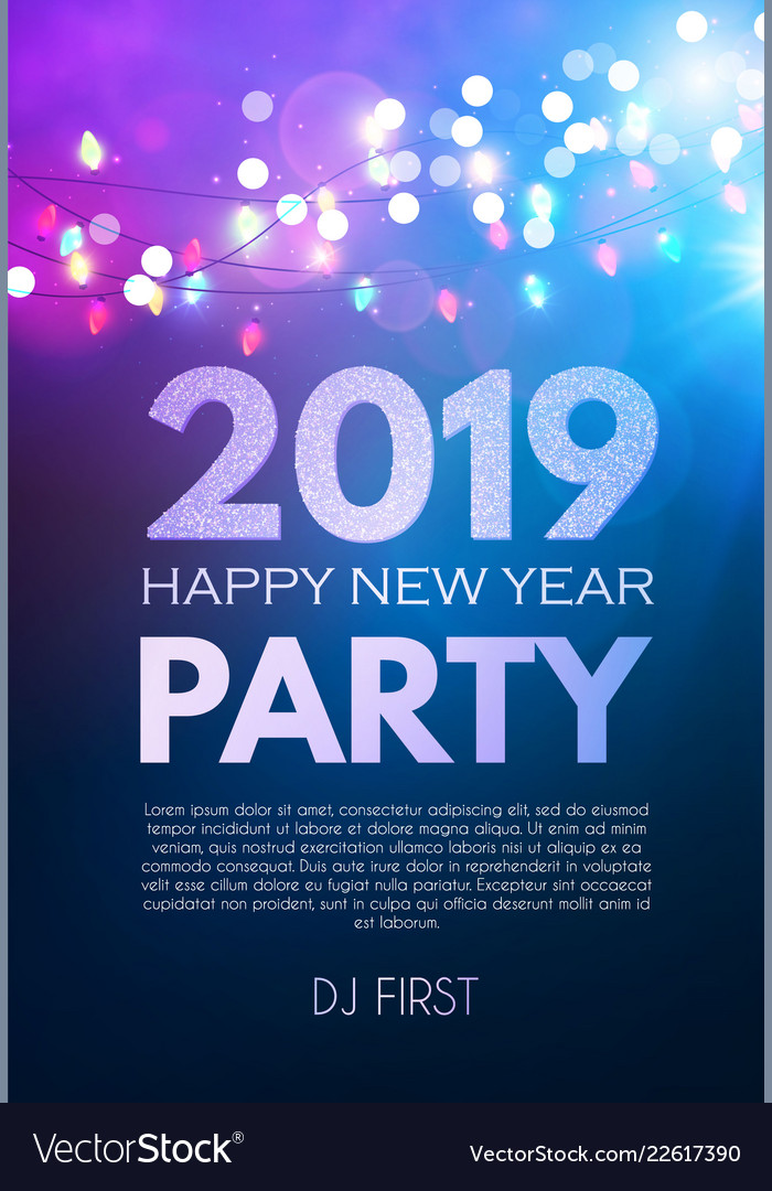 happy new 2019 year