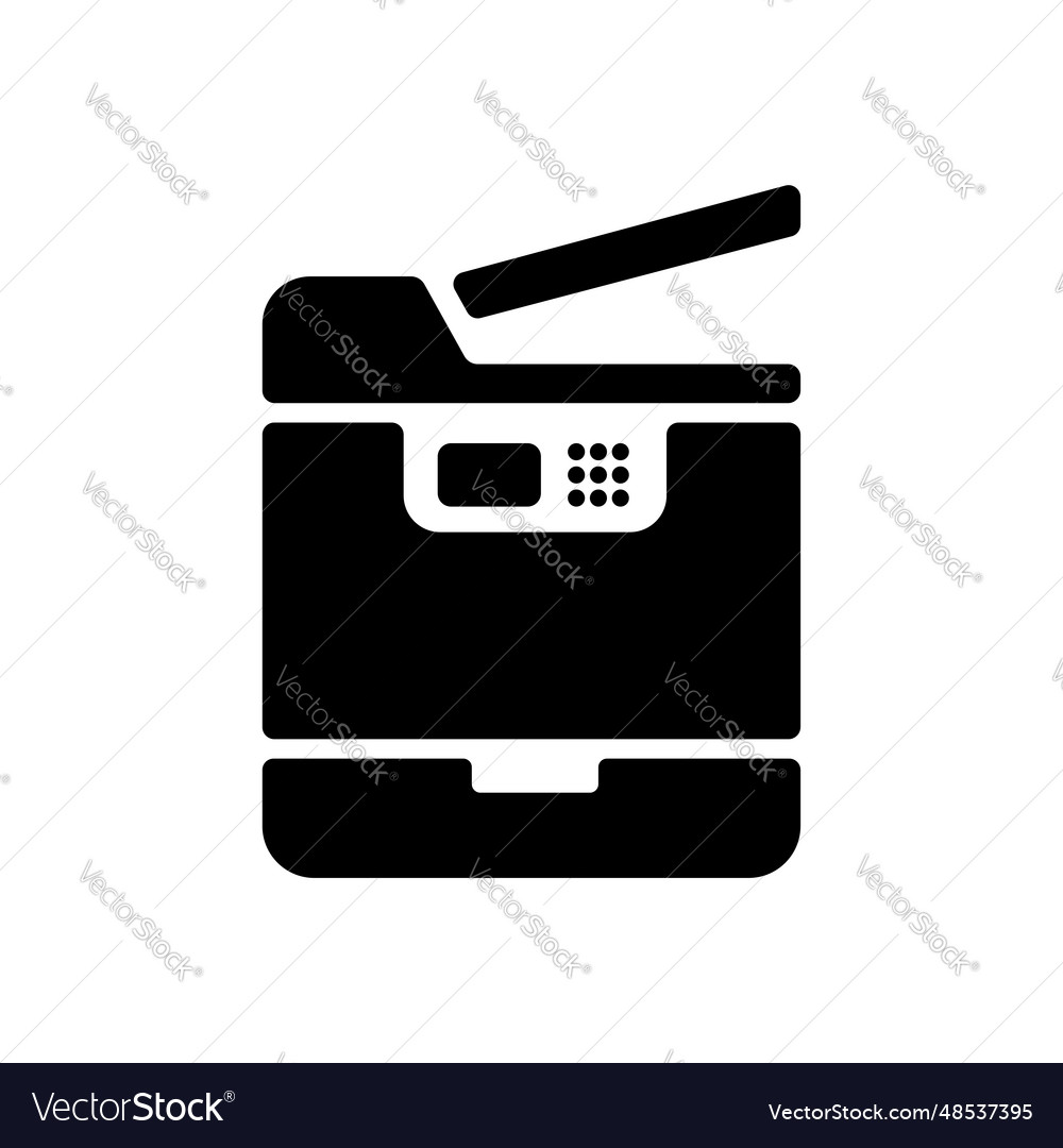 All-in-one printer multi-function copier icon Vector Image All-in-one printer multi-function copier icon