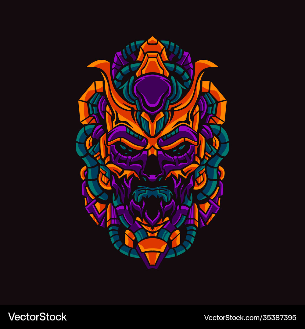 Old humanoid Royalty Free Vector Image - VectorStock