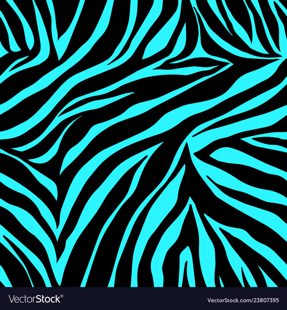 Print zebra ornament seamless pattern vector image Print zebra ornament seamless pattern