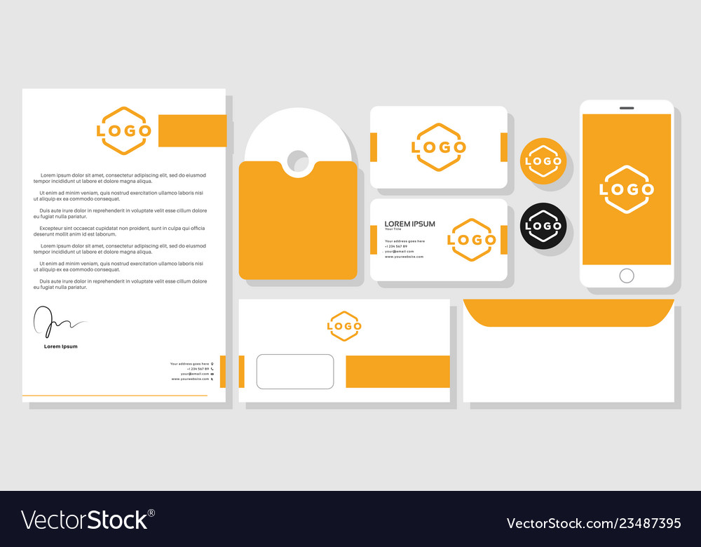 Download Stationery Mockup Design Branding Template Vector Image Yellowimages Mockups