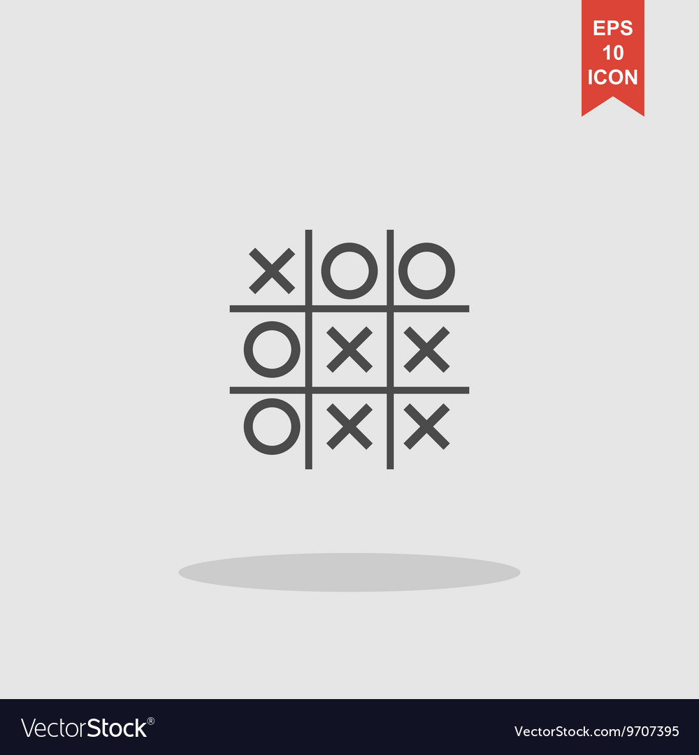 Tic Tac Toe Game - Simple Icon