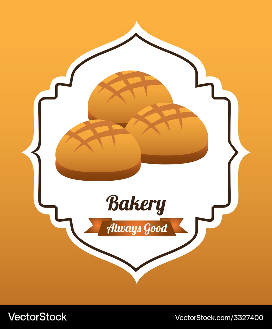 Bakery design Royalty Free Vector Image - VectorStock