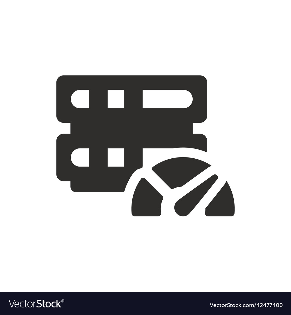 Database server performance icon