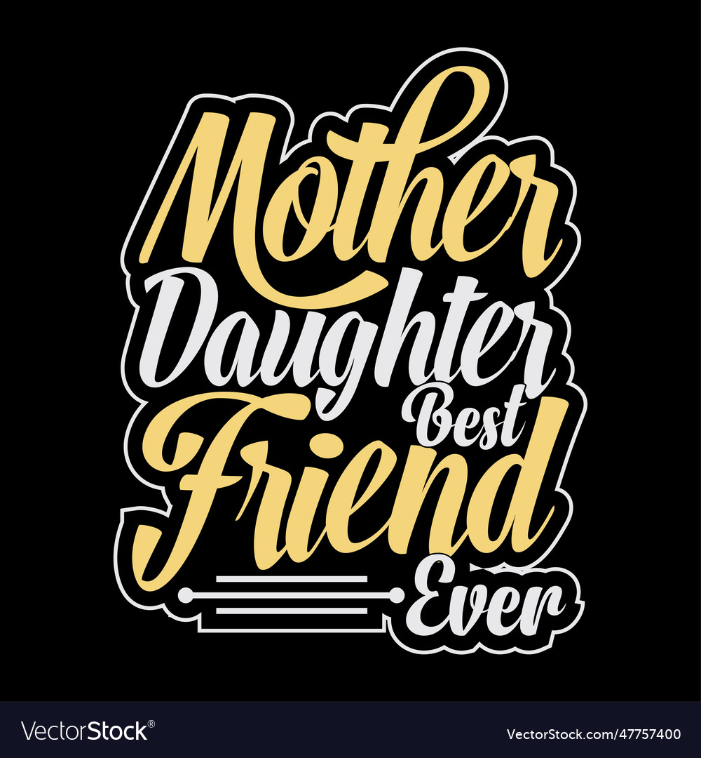 Mothers day shirt print template typography Vector Image