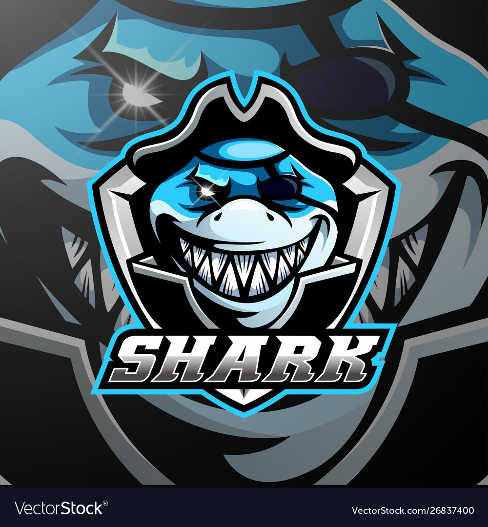 Design do logotipo do mascote pirata esport