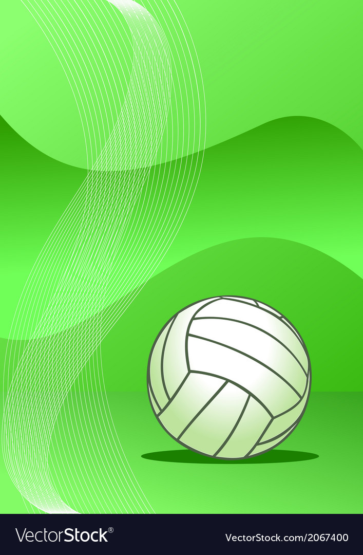 Volleyball Pattern Background