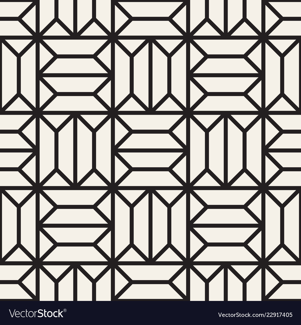 Geometric Line Pattern - Abstract