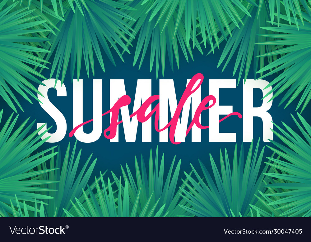 Summer sale trendy modern colorful background