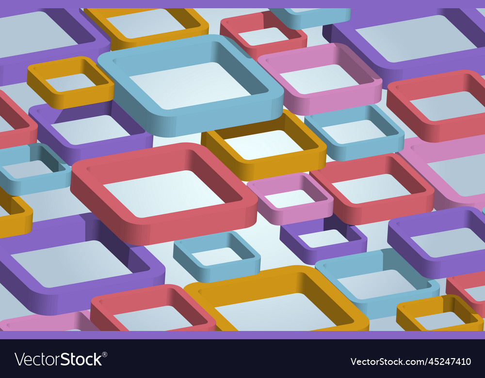 Abstract background of three-dimensional